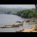 Sand kommt in Schiffen